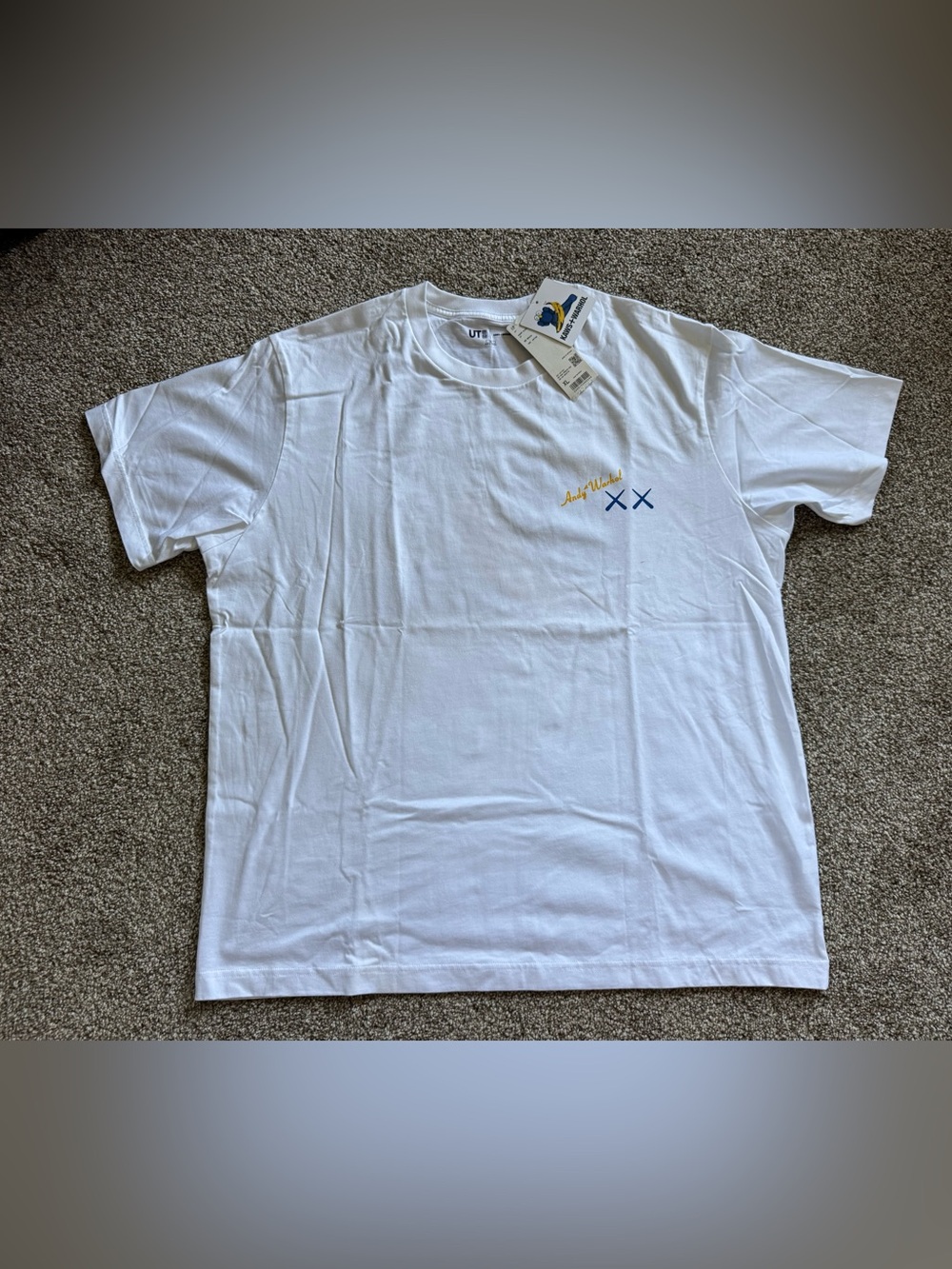 NWT UNIQLO Kaws + Andy Warhol Tee